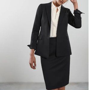 Reiss Hartley Blazer in Black